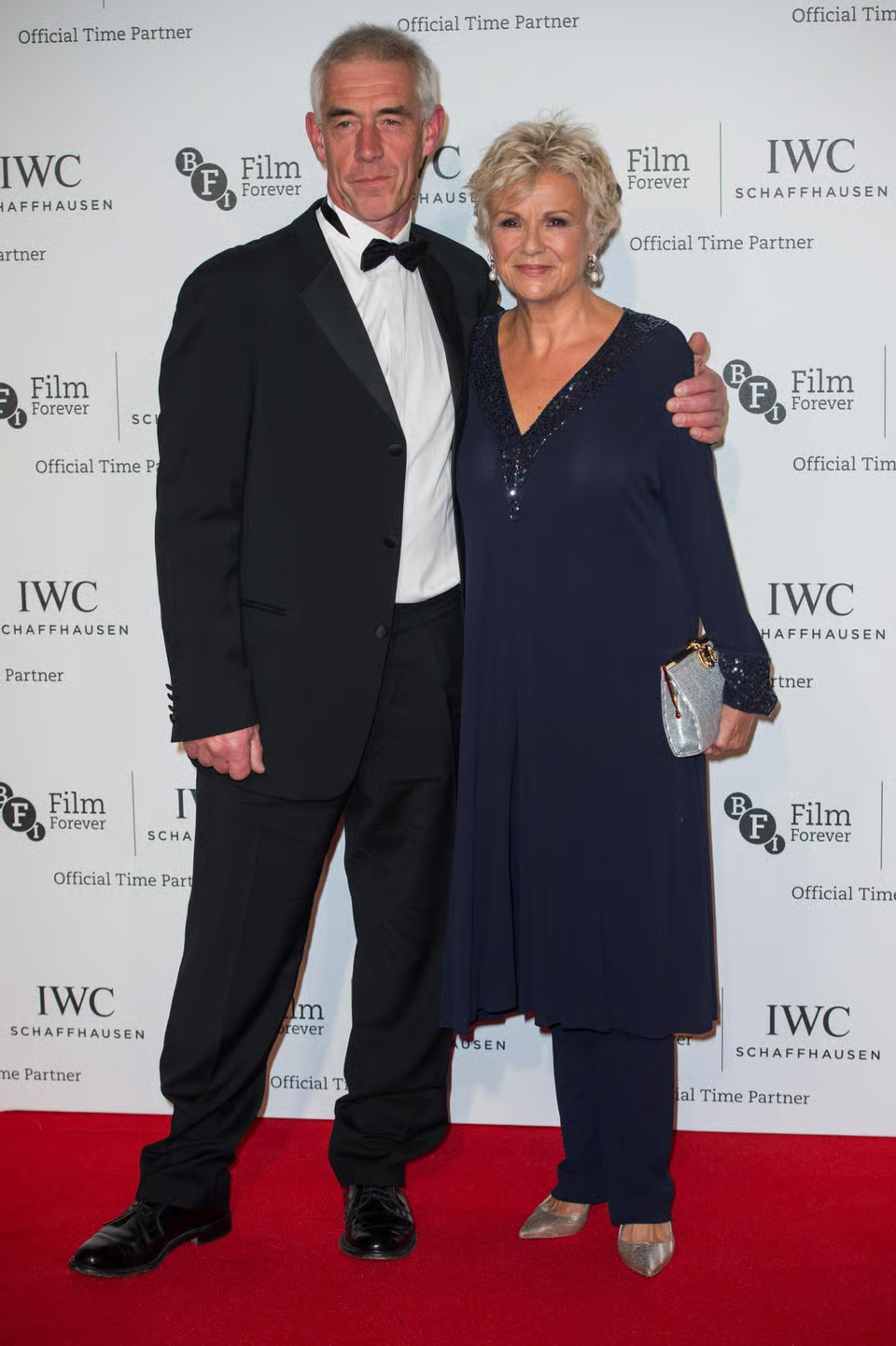 Julie Walters and her husband